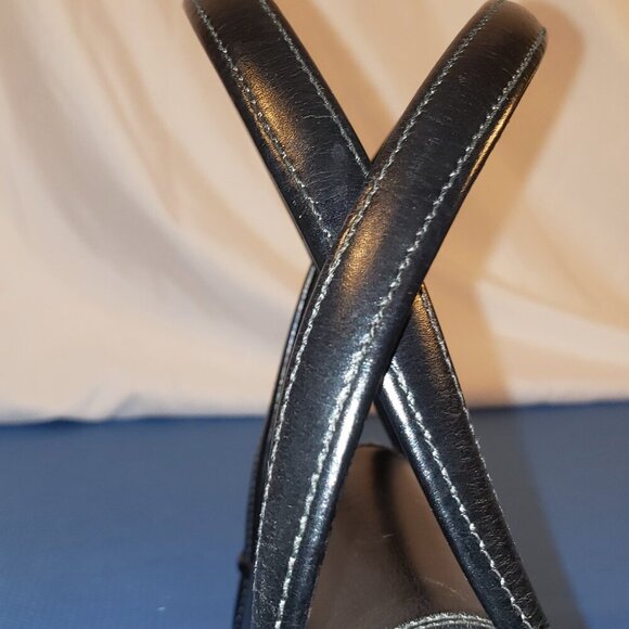 RARE Vintage 60's Gucci Kelly Handbag w/Lapis Lazuli Beads - Picture 7 of 16